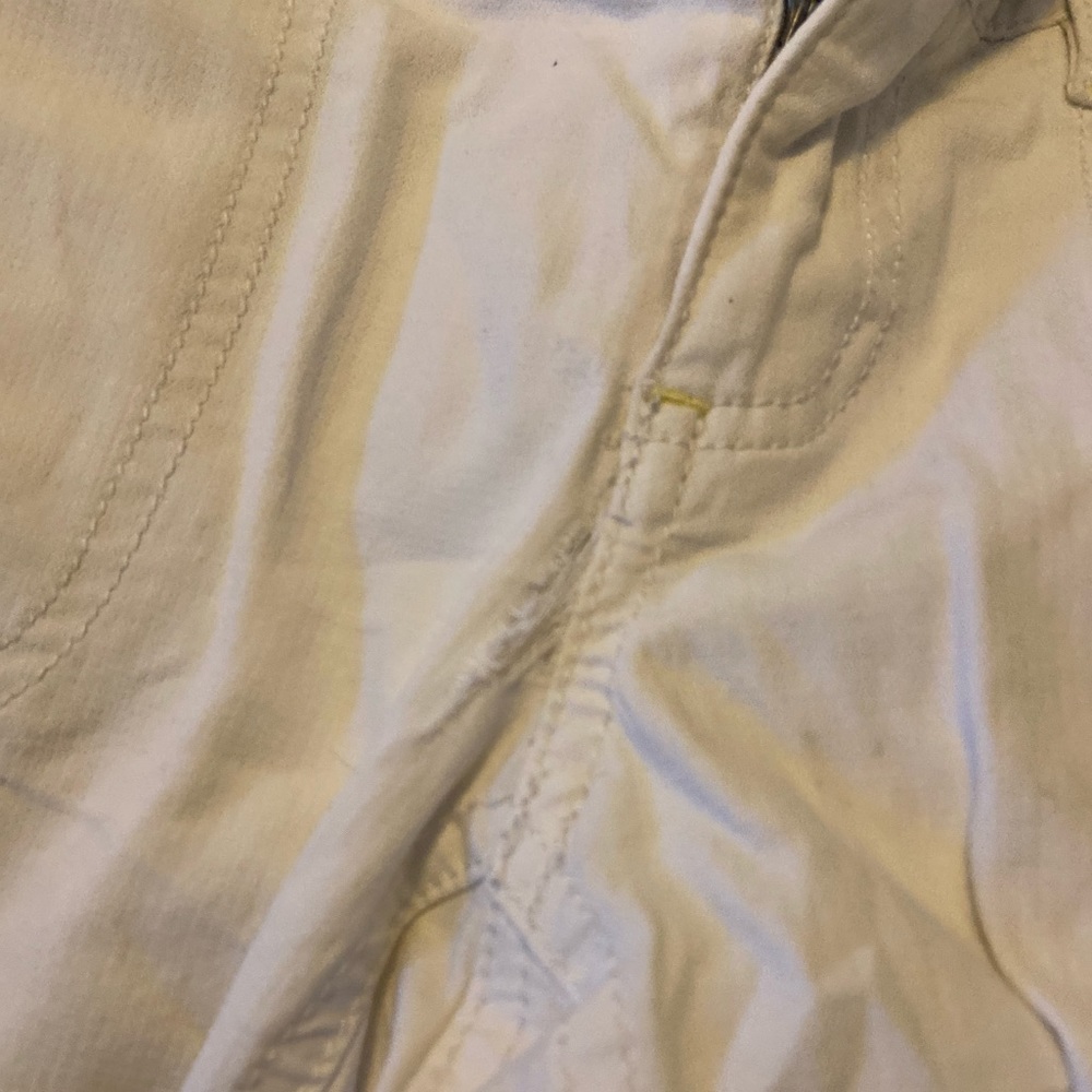 Banana Republic White/Cream Flare-Leg Jeans - Picture 2 of 4